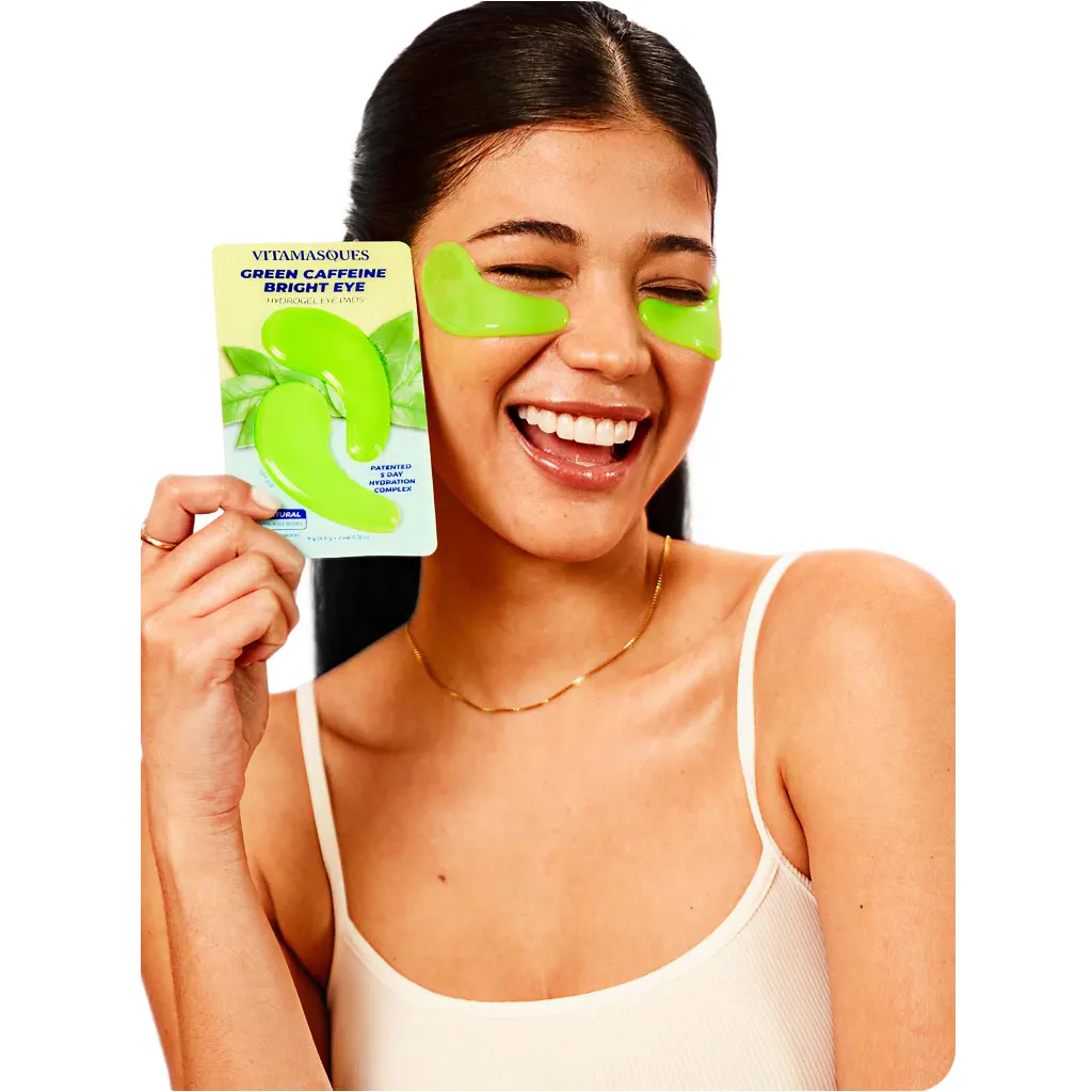 Vitamasques Parches de Cafeína para los ojos