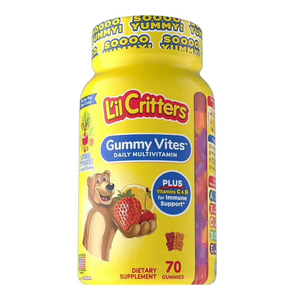 L'il Critters Gomitas Multivitamínicos para Niños.