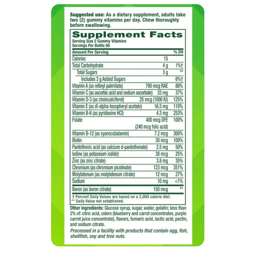 Vitafusion Multivitamínicos para Hombres - Vista 2