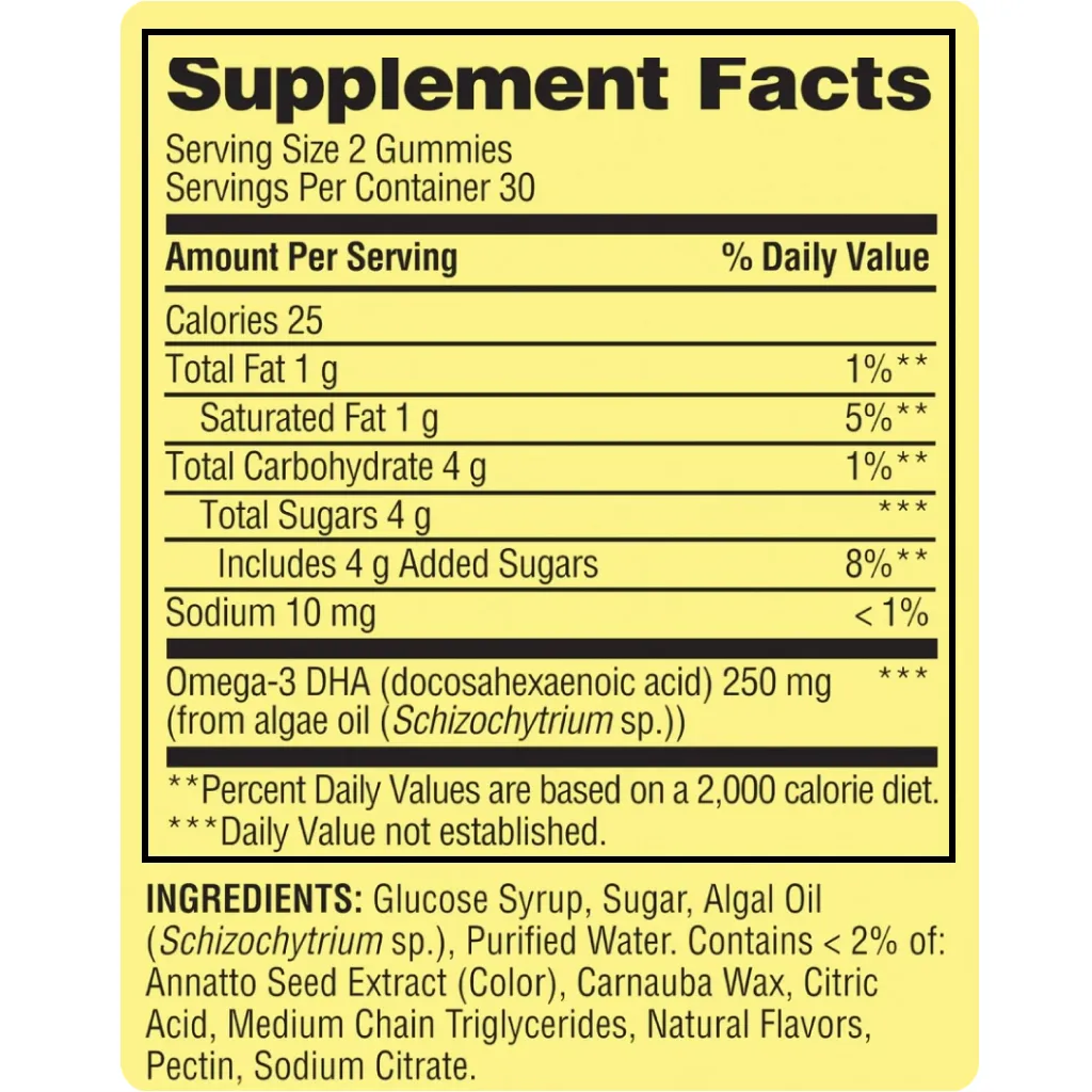 Spring Valley Brain Omega 3 - Vista 2