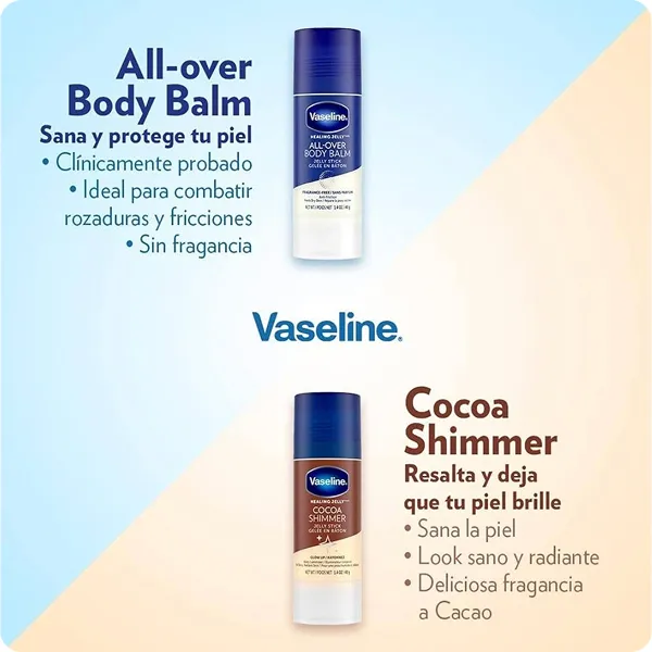 Vaseline All-Over Body Balm Jelly Stick - Vista 2